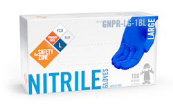 the safety zone nitrile gloves medium