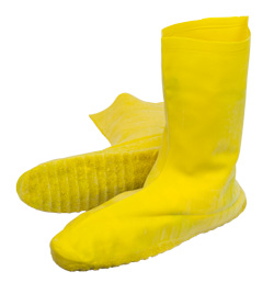 chemical resistant boot covers