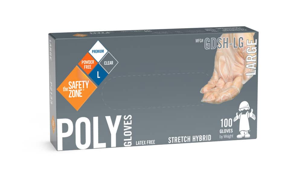 Safety Zone Grey Polyurethane Gloves – Box of 12 – Amtech Industrial, LLC